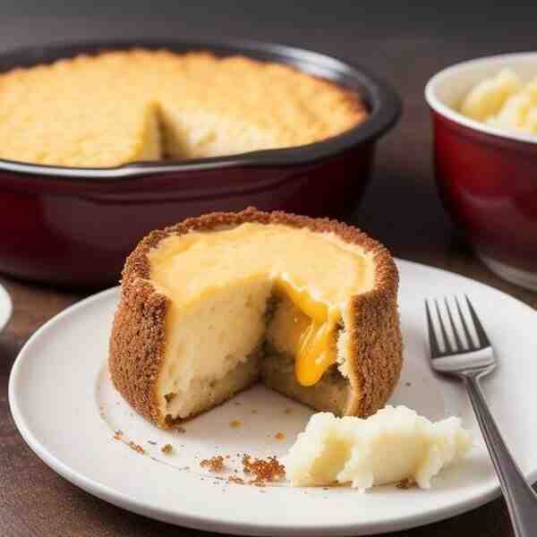 Чуду с картофельным пюре и сыром